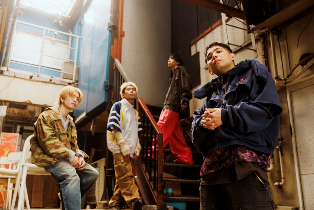 Bubble Baby、2nd EP『B-BOY ROCK』より「最高JAM」一発撮りのMV